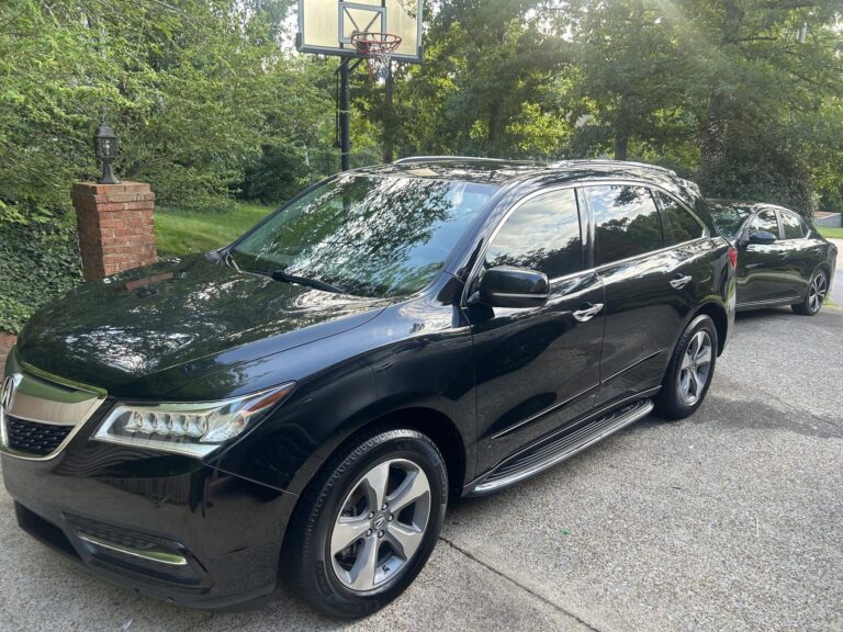 Acura MDX after full service detail in Signal Mountain TN by Redemption Auto Detail