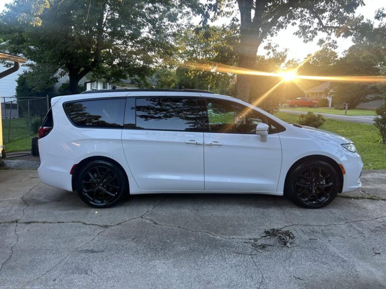 Chrysler Pacifica Limited after full service detail by Redemption Auto Detail in Chattanooga TN